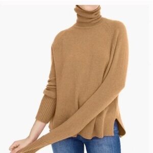 J.Crew Tan Turtleneck Sweater